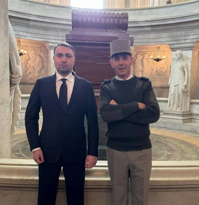 Кирилл Буданов и Жак Ланглад де Монгро