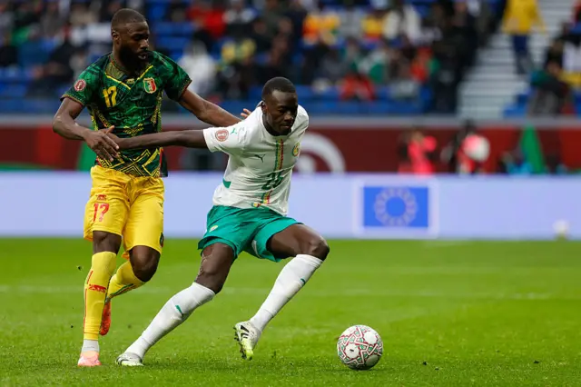 Les Sénégalais domine le match