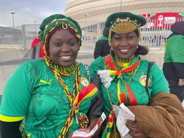 Supportrices sénégalaises