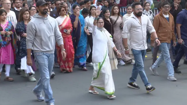 पश्चिम बंगाल की मुख्यमंत्री ममता बनर्जी