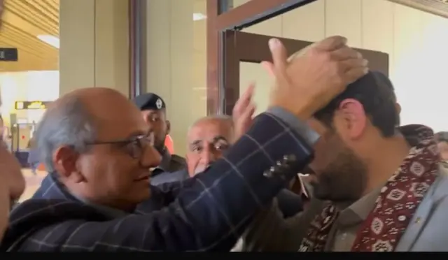 سہیل آفریدی اور صوبائی وزیر سعید غنی