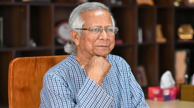 बांग्लादेश की अंतरिम सरकार के मुख्य सलाहकार मोहम्मद यूनुस