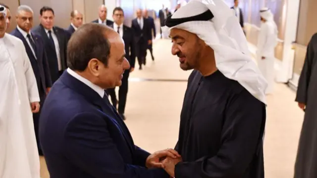 Pirezidantii Masirii fi UAE