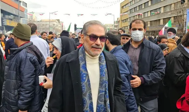 شمخانی در راهپیمایی امروز