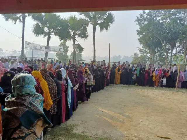 ফেনীতে একটি ভোটকেন্দ্র