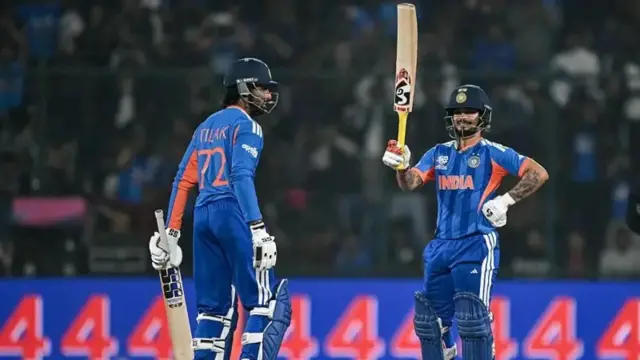 டி20 உலகக் கோப்பை: நமீபியாவுக்கு இந்தியா 210 ரன்கள் இலக்கு