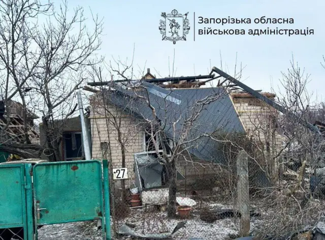Федоров опубликовал фото попавшего под удар дома