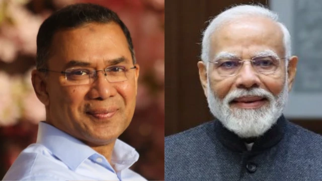 তারেক রহমান ও নরেন্দ্র মোদী