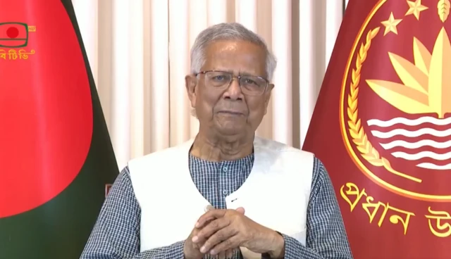 জাতির উদ্দেশে দেওয়া ভাষণে প্রধান উপদেষ্টা