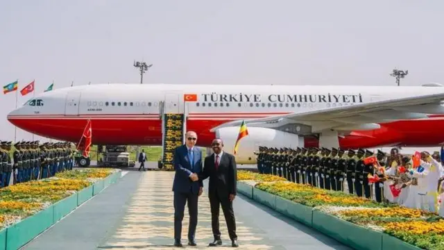 ፕረዚደንት ቱርኪ ጣይፕ ኤርዶጋን ናብ ኢትዮጵያ ኣብ ዝኣተወሉ