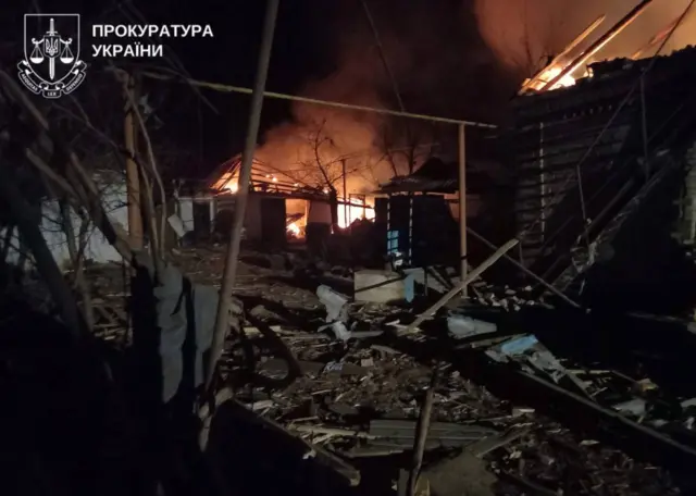 Прокуратура опубликовала фото последствий атаки в Сумской области