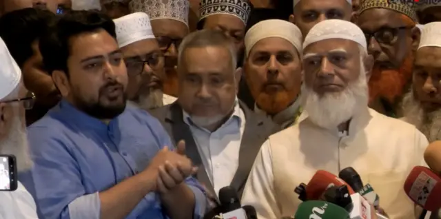 শপথ নেওয়ার পর কথা বলছেন ১১ দলীয় নির্বাচনী ঐক্যের নেতারা