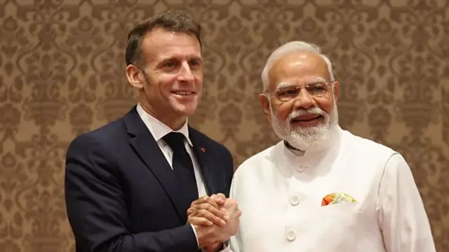 मोदी और मैक्रों