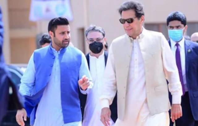 عمران خان اور زلفی بخاری