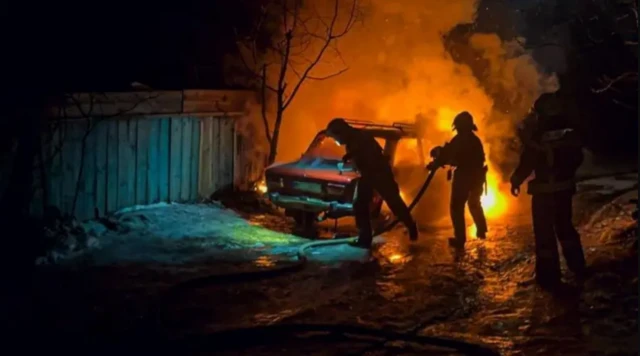 Umuriro inyuma y'igitero