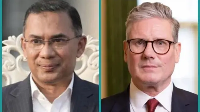 প্রধানমন্ত্রী তারেক রহমান ও যুক্তরাজ্যের প্রধানমন্ত্রী কিয়ার স্টারমার