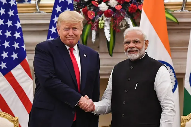 trump modi