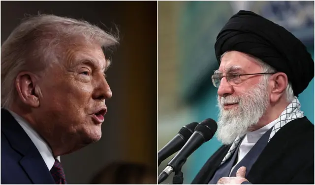 ٹرمپ خامنہ ای