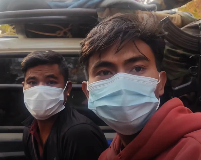 ထိန်းသိမ်းခံထားရတဲ့ BNRA ရဲ့ တပ်ရင်းမှူးတွေဖြစ်တဲ့ သုဘရာဇာ(ဝဲ)နဲ့ ဒေါင်းညို(ယာ)