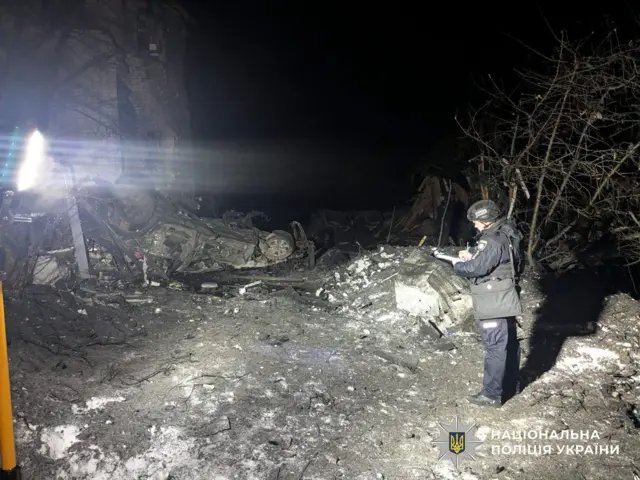Полиция опубликовала фото последствий атаки