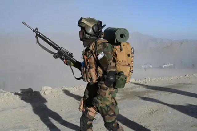 د طالبانو پوځي