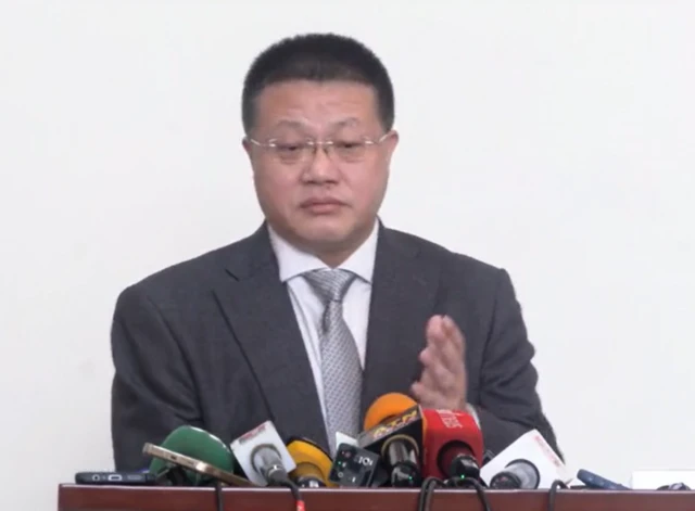 চীনা রাষ্ট্রদূত ইয়াও ওয়েন।