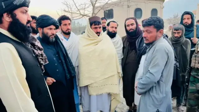 آثار حمله هوایی پاکستان در بهسود ننگرهار