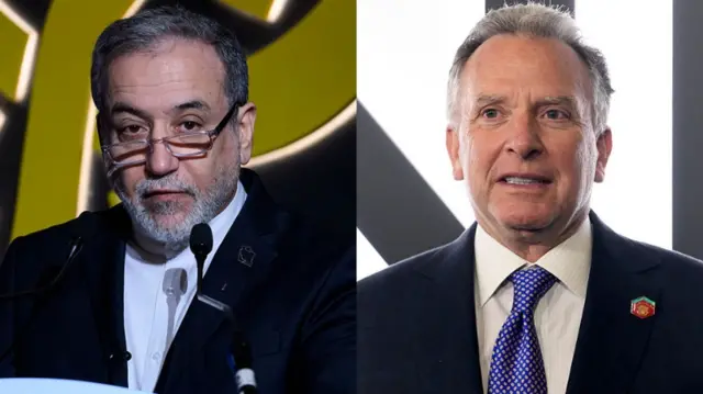 अब्बास अराग़ची और स्टीव विटकॉफ़