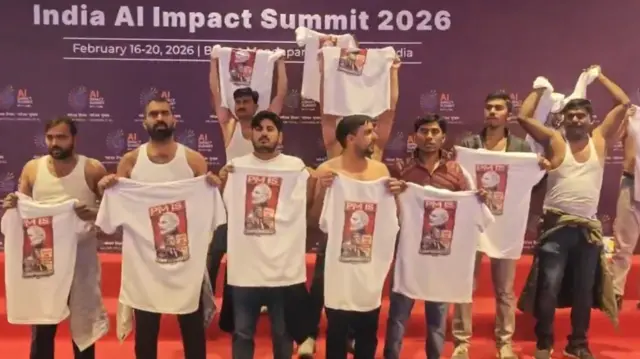 यूथ कांग्रेस के कार्यकर्ता