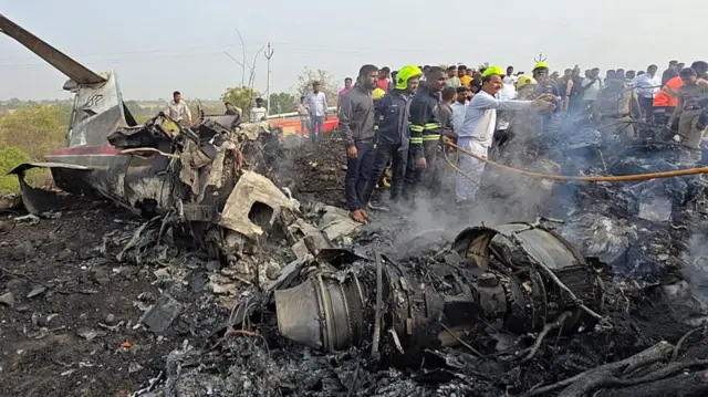 बारामती प्लेन हादसा