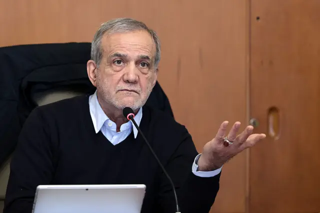 ایران کے صدر مسعود پزشکیان