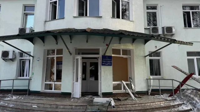 последствия атаки в Новгород-Северском