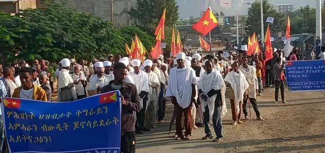 ሰልፈኛታት ተንቤን ዓቢ ዓዲ