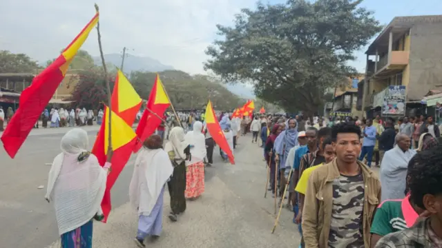 ሰልፈኛታት ኣላማጣ