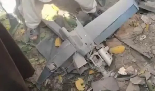 পাকিস্তানের খাইবার পাখতুনখোয়ার সোয়াবি এলাকায় ভূপাতিত ড্রোন