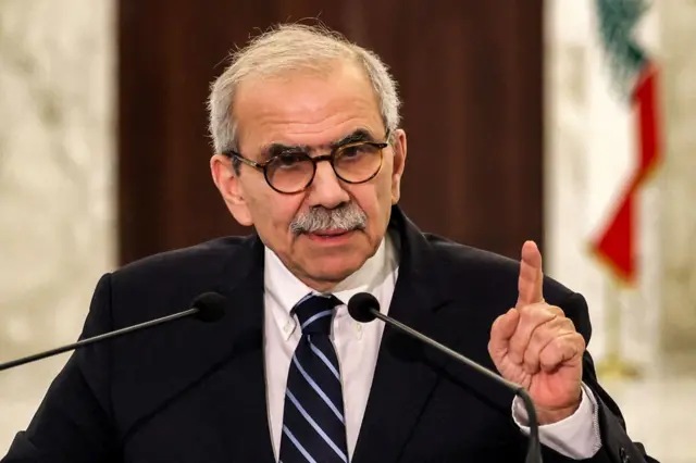 رئيس الوزراء اللبناني، نواف سلام