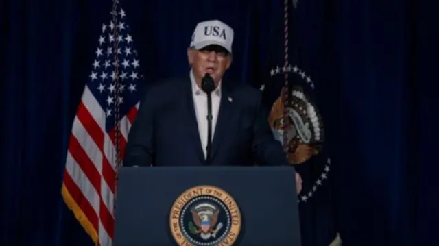 Imagen de Trump en Truth Social