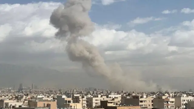 Moshi wafuka juu ya Tehran baada ya shambulio