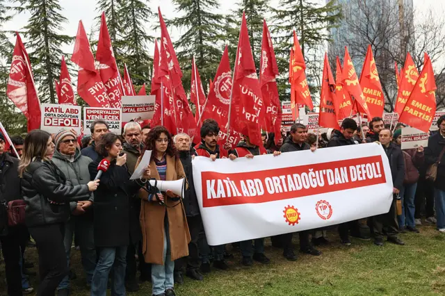 Protesta en Ankara