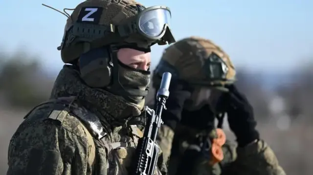 российские военные