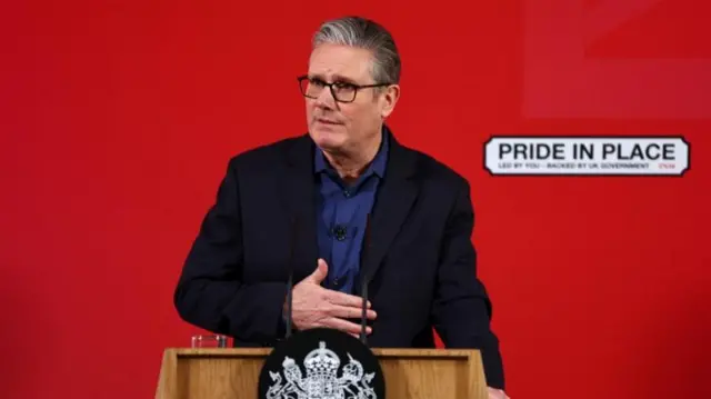 Waziri Mkuu wa Uingereza Keir Starmer