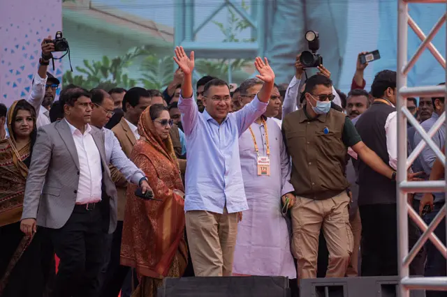 নির্বাচন সামনে রেখে দেশের বিভিন্ন জেলায় সমাবেশ করছেন তারেক রহমান