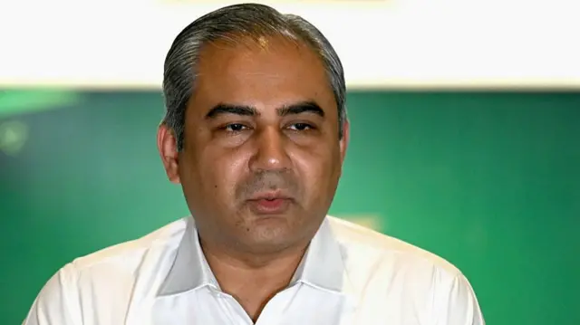 पाकिस्तान के गृह मंत्री मोहसिन नक़वी