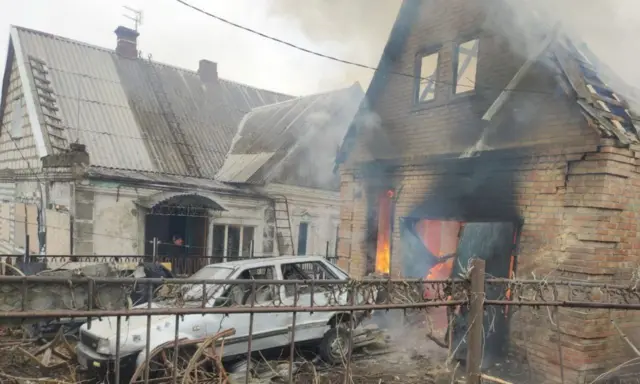 Пожар в жилом доме
