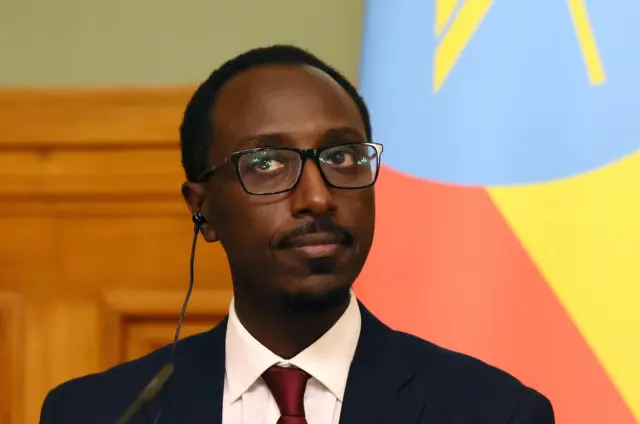 Minisitiri w’Ububanyi n’Amahanga wa Etiyopiya, Gedion Timothewos