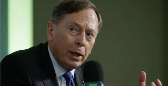 Former CIA director and retired US general David PetraeusImage source,
