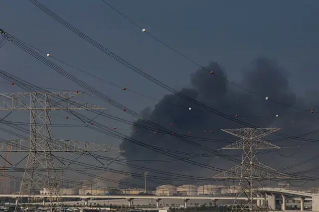 حملات ایران به دبی