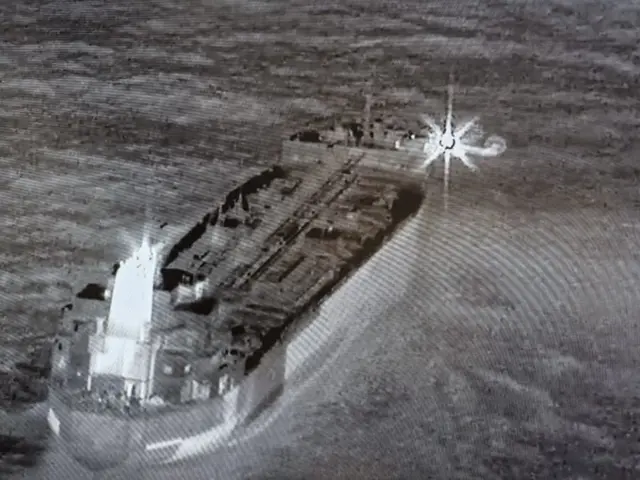 танкер у берегов бельгии