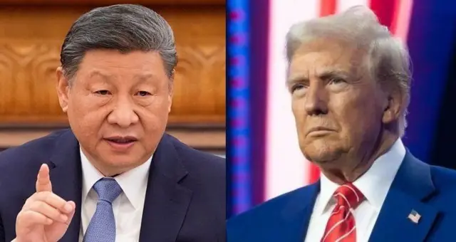 চীনের প্রেসিডেন্ট শি জিনপিং ও মার্কিন প্রেসিডেন্ট ডোনাল্ড ট্রাম্প