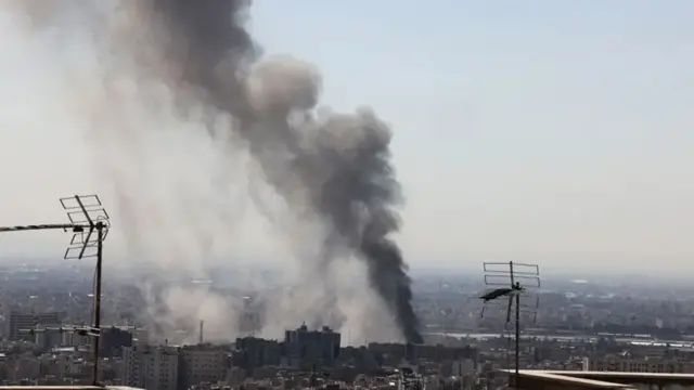 Imyotsi nyuma y'igisasu ku murwa mukuru Tehran